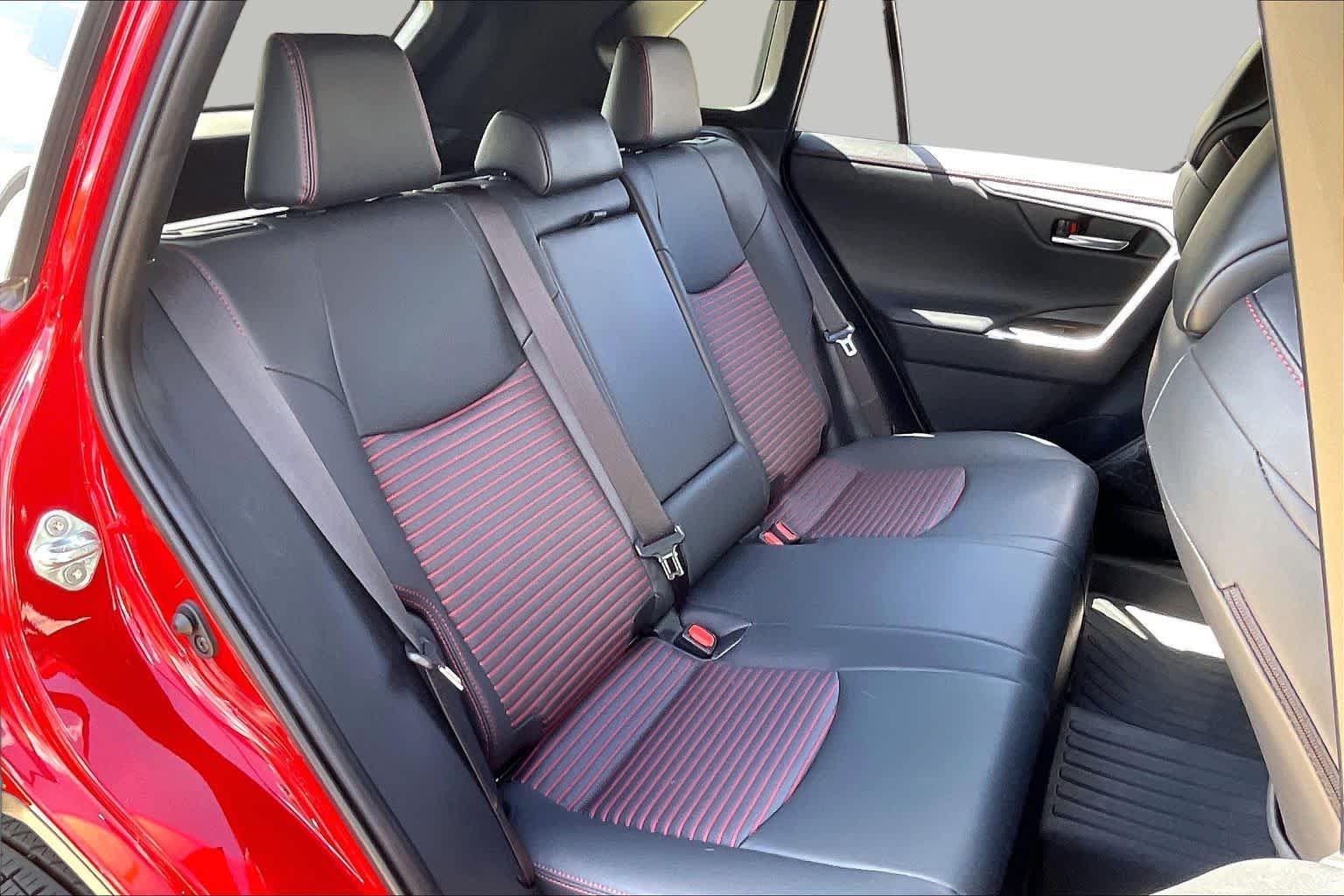 Used 2025 Supersonic Red/Midnight Black Metallic Toyota XSE image 20