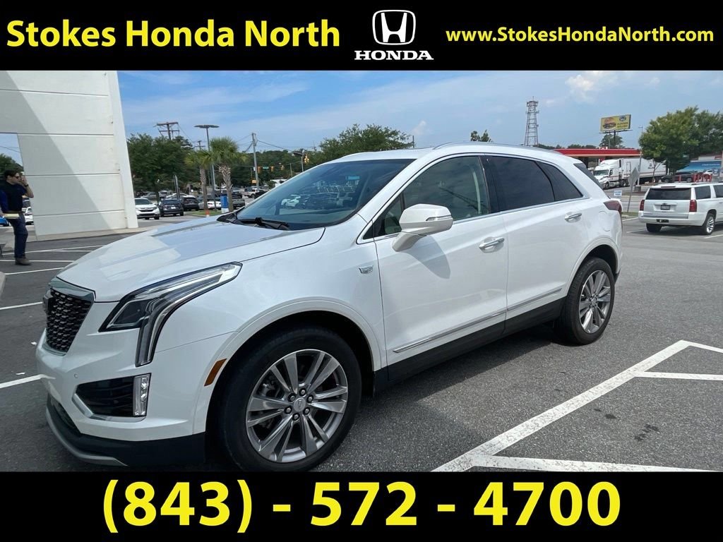 Used 2023 White Cadillac Premium Luxury image 3