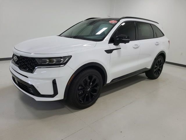 Used 2021 Glacial White Pearl Kia SX Prestige image 9
