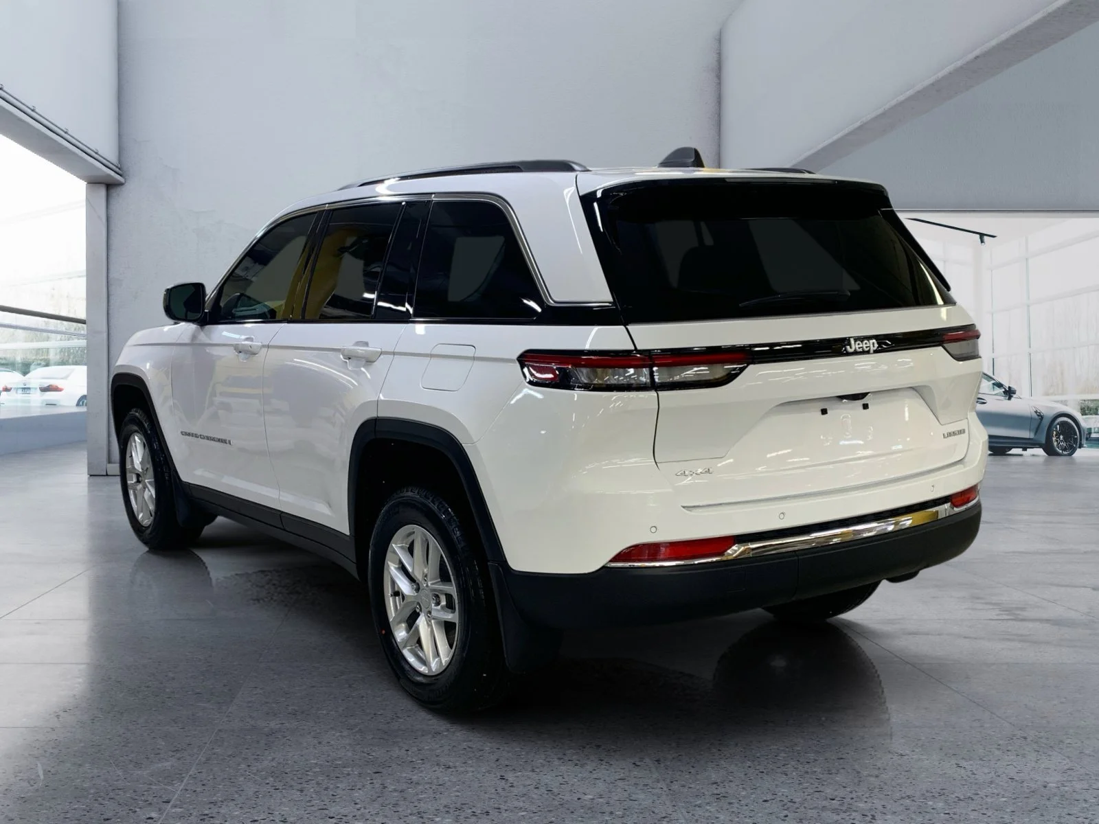 New 2026 Bright White Jeep Laredo image 3