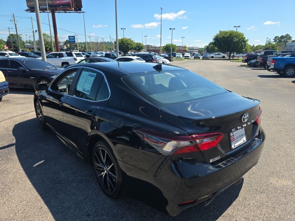 Certified Used 2024 Black Toyota SE image 7