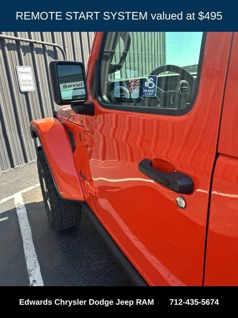 Used 2018 Orange Jeep Rubicon image 7