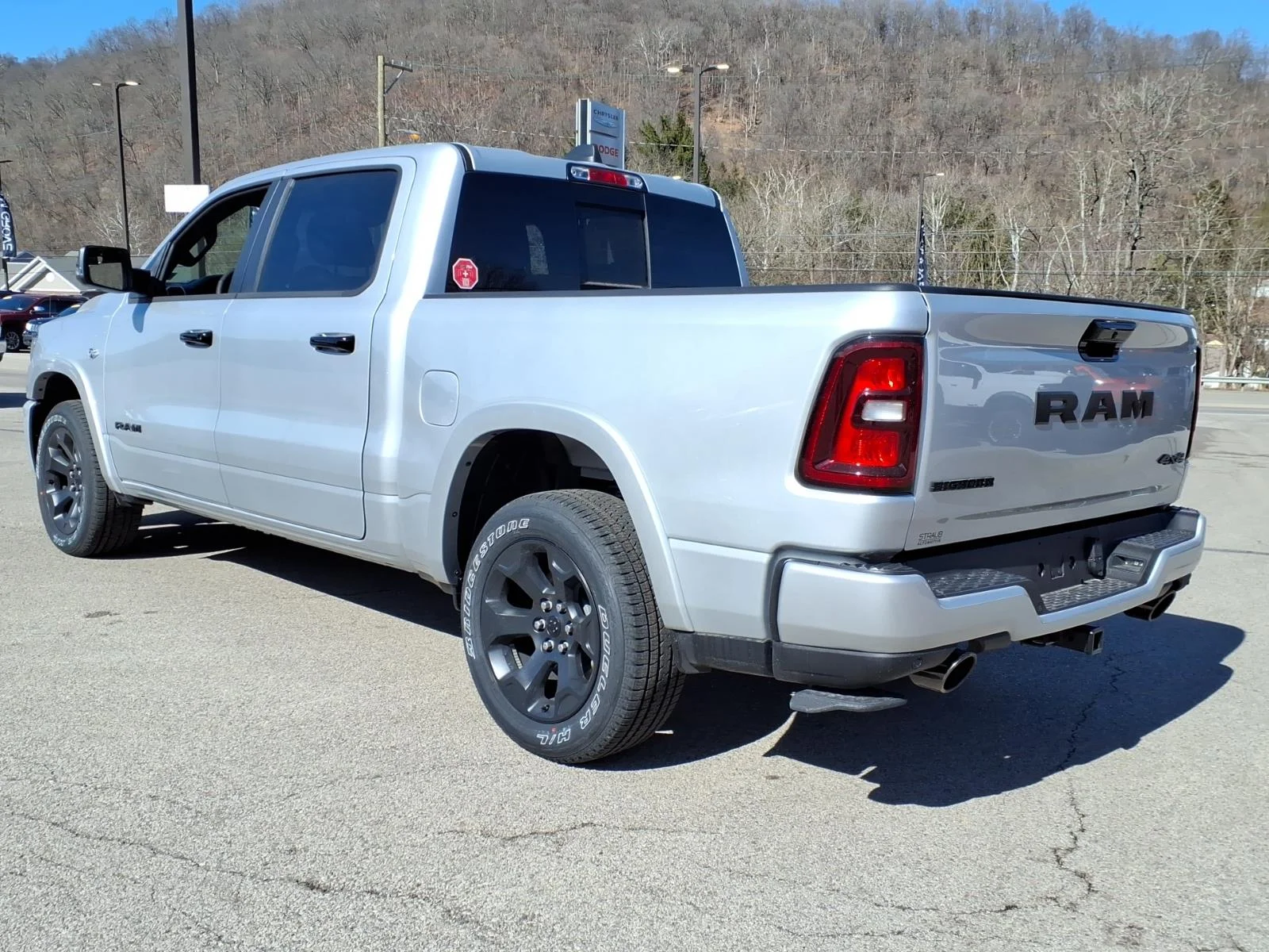 New 2026 Silver Zynith Exterior Paint RAM Big Horn/Lone Star image 3