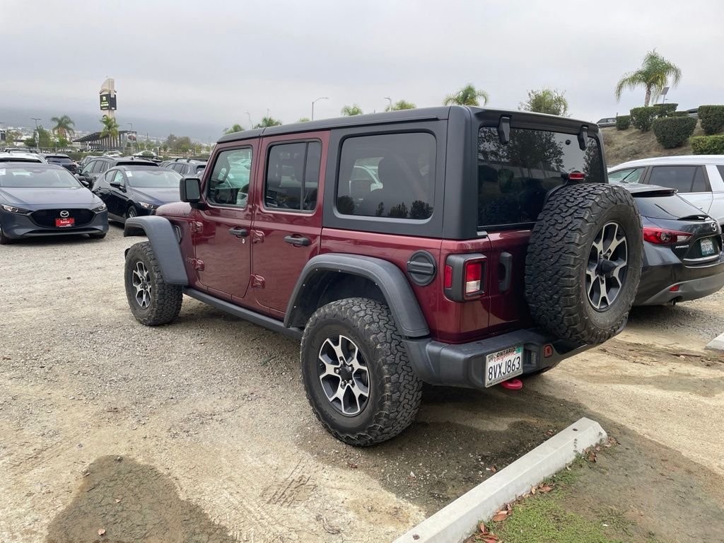 Used 2021 Snazzberry Pearlcoat Jeep Unlimited Rubicon image 7