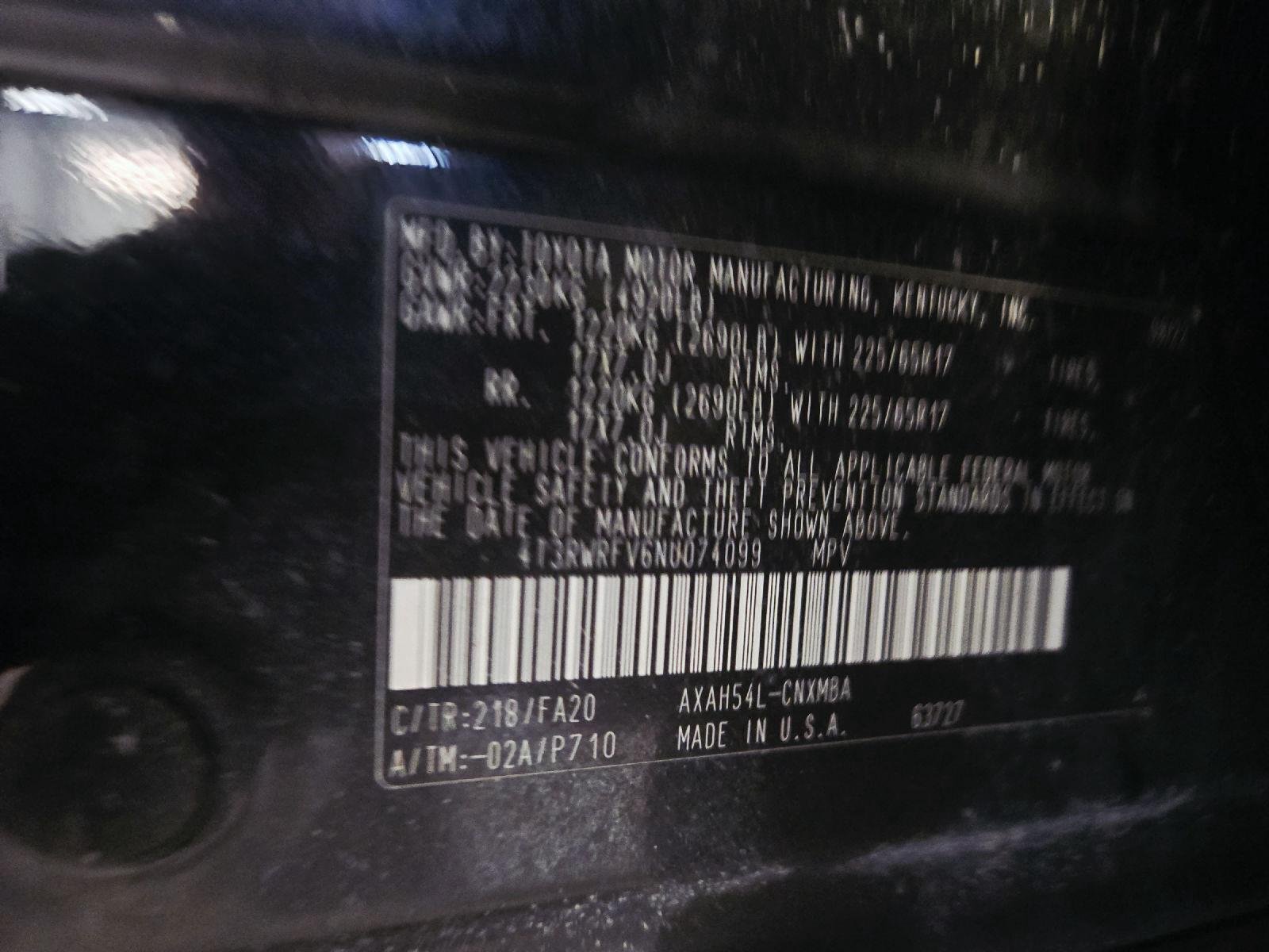 Certified Used 2022 Midnight Black Metallic Toyota Hybrid XLE image 40