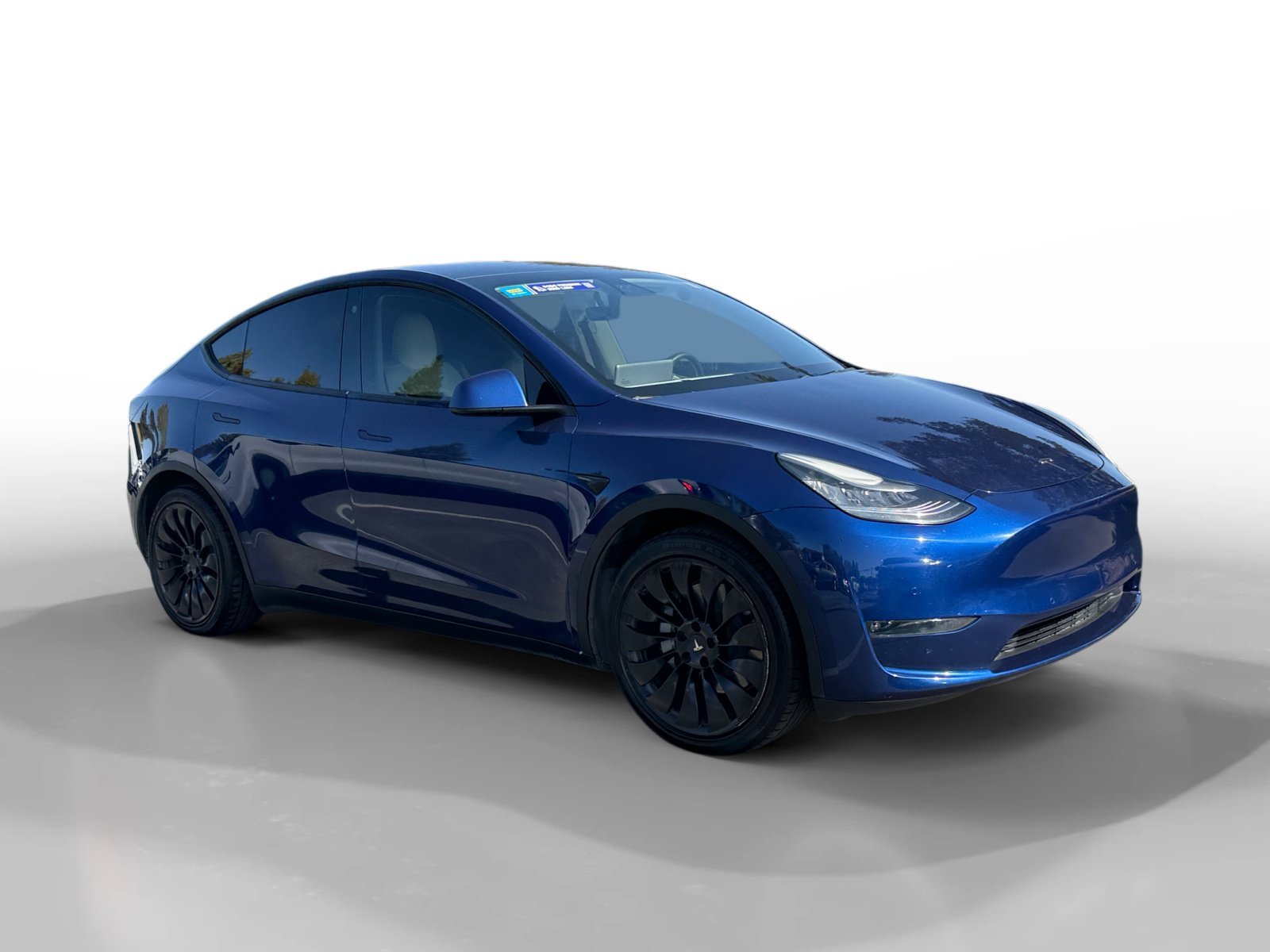 Used 2021 Deep Blue Metallic Tesla Long Range image 7