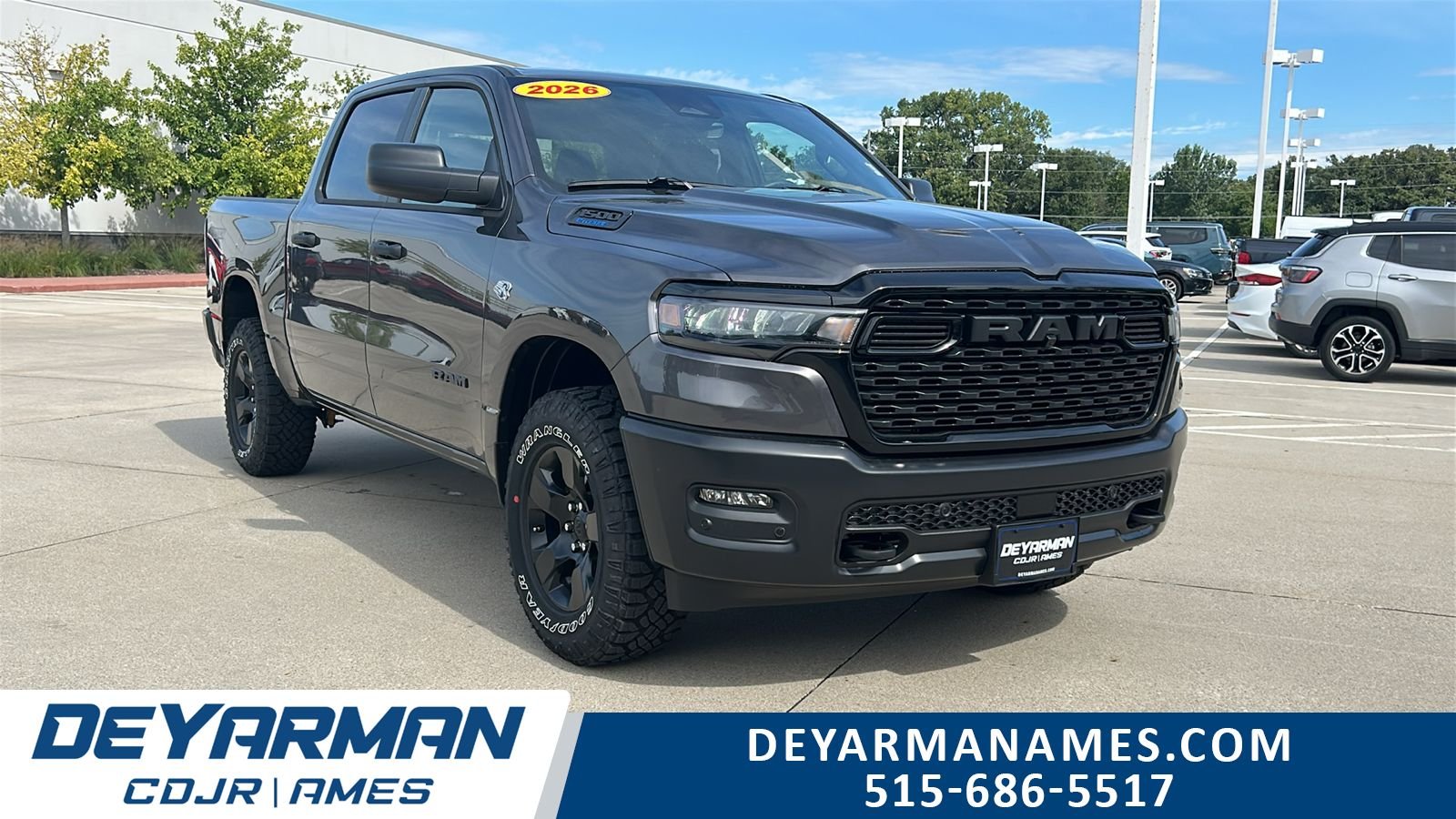 New 2026 Granite Crystal Metallic Clear-Coat Exterior Paint RAM Warlock image 1