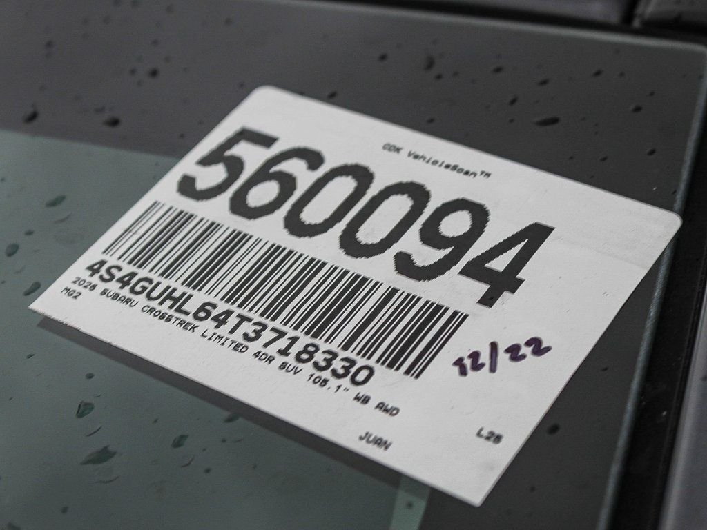 2026 Subaru Crosstrek Limited - Photo 27