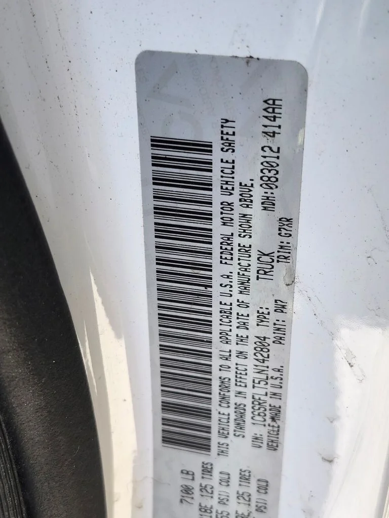 Used 2020 White Ram Rebel image 32