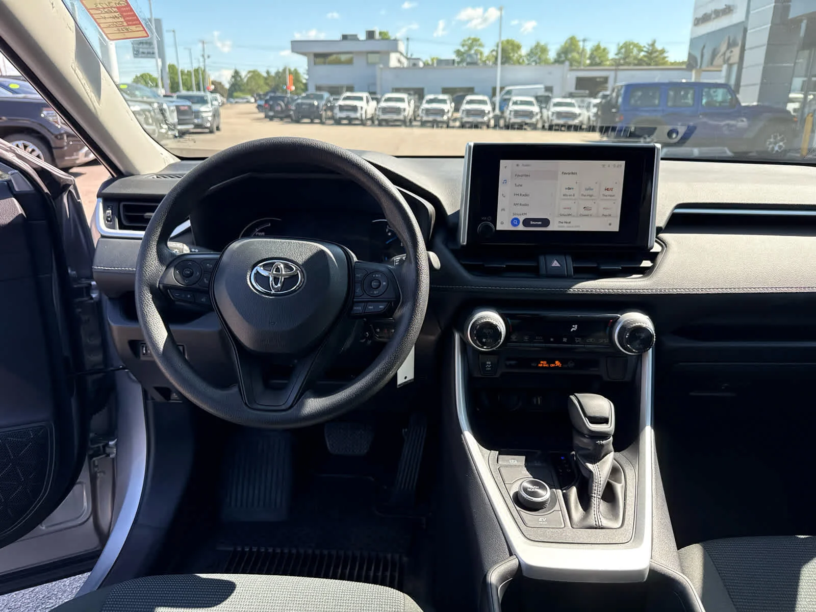 Used 2025 Silver Sky Metallic Toyota Hybrid LE image 14