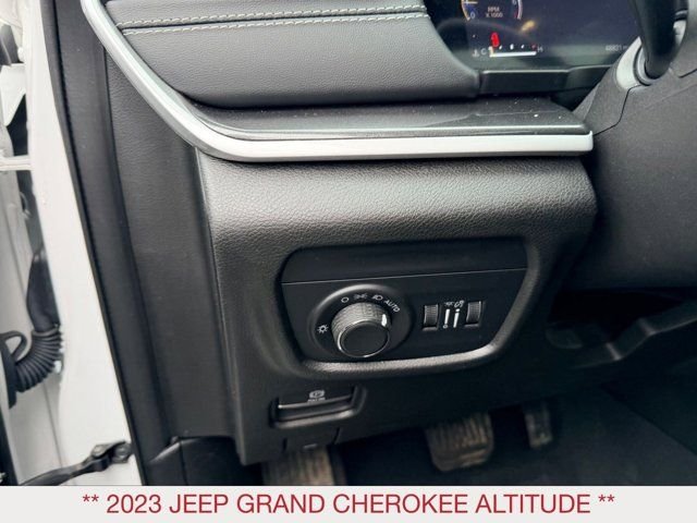 Certified Used 2023 White Jeep Altitude X image 18