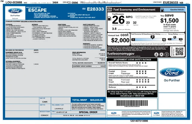 Used 2014 Gray Ford SE image 17