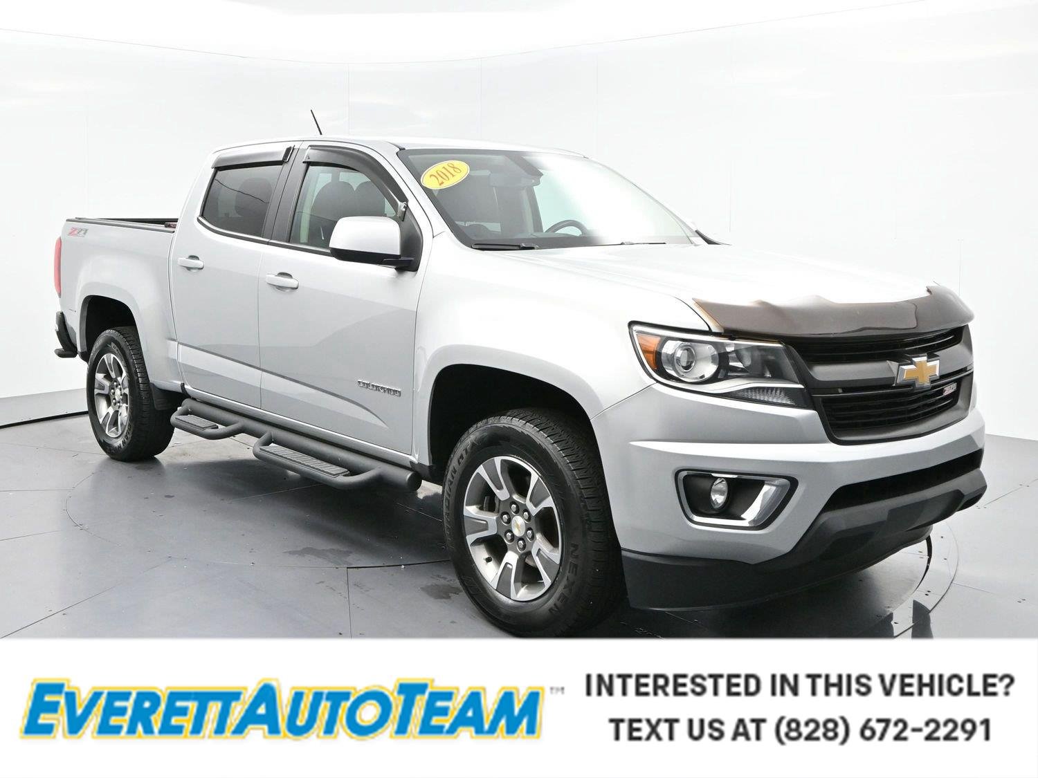 Used 2018 SILVER ICE METALLIC Chevrolet 4WD Z71 image 1