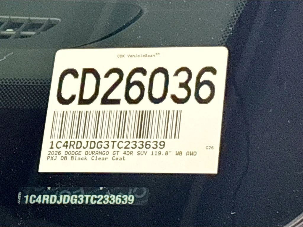 New 2026 Diamond Black Clear-Coat Exterior Paint Dodge GT image 25