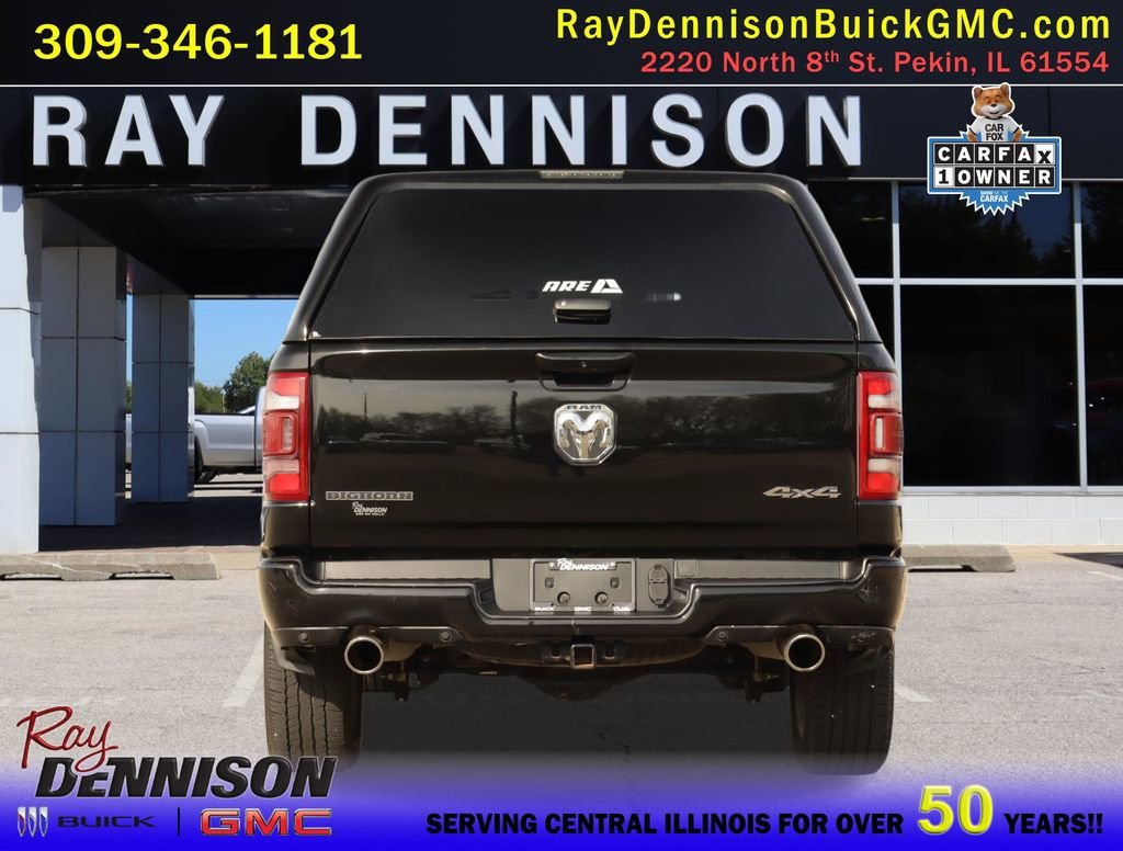 Used 2022 Diamond Black Crystal Pearlcoat Ram Big Horn image 6
