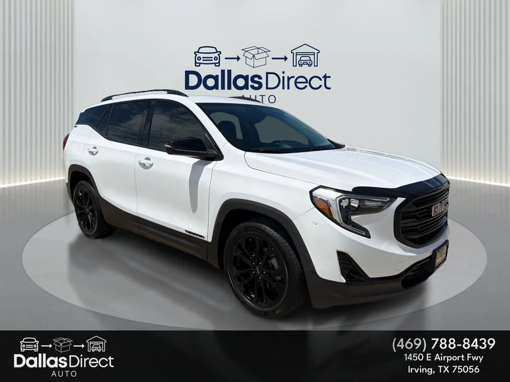 Used 2021 Summit White GMC SLT image 2