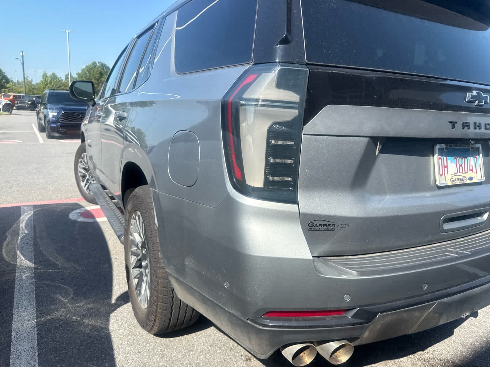 Used 2025 Sterling Gray Metallic Chevrolet Z71 image 3
