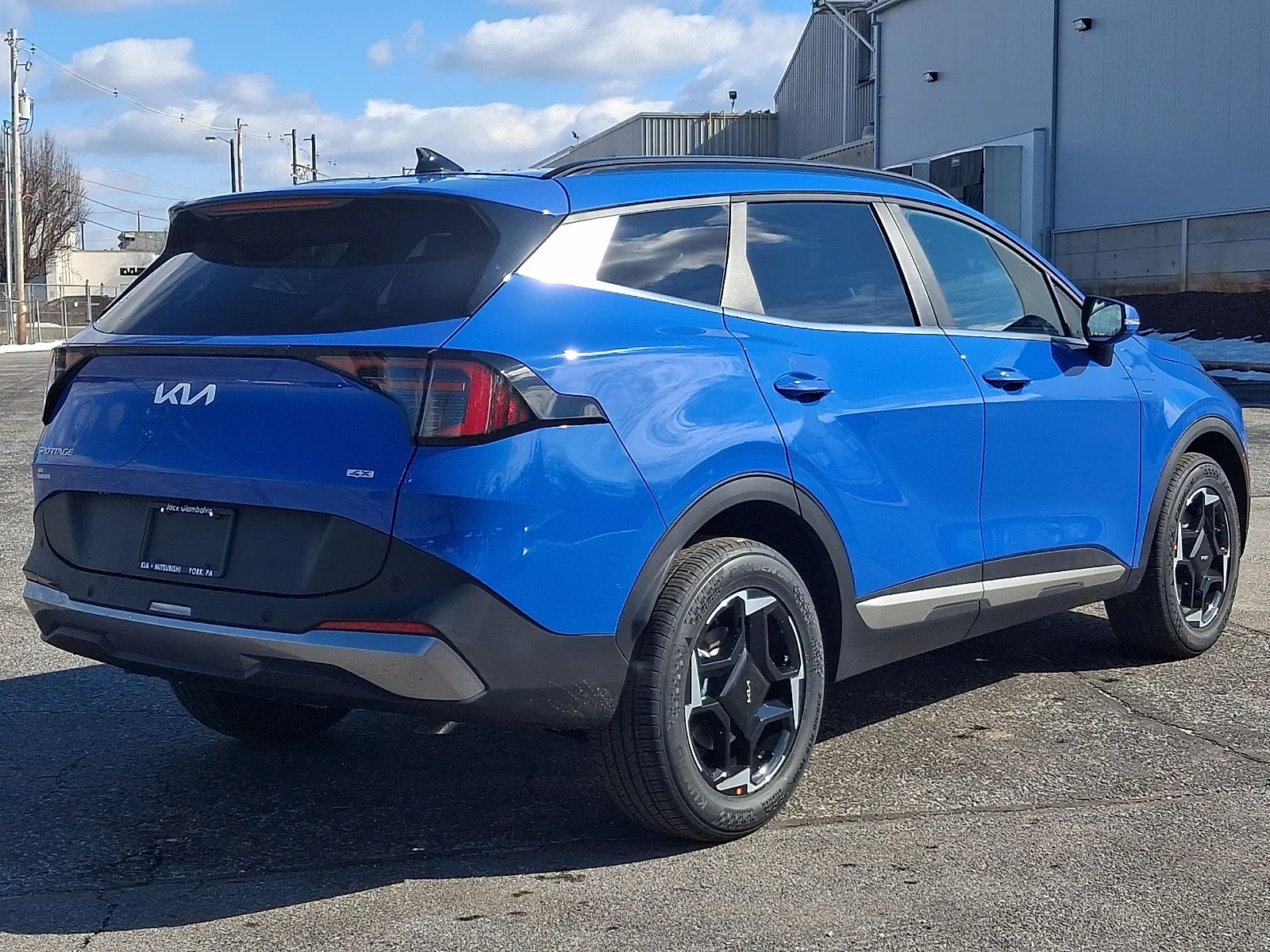 New 2026 Blue Kia EX image 7