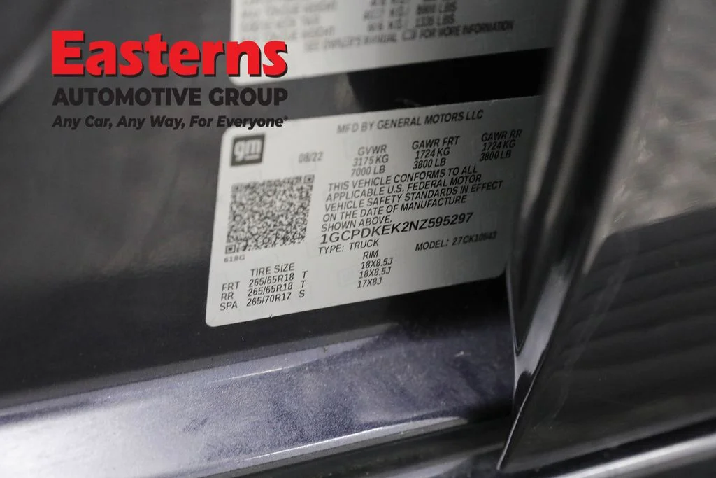Used 2022 Gray Chevrolet LT image 35