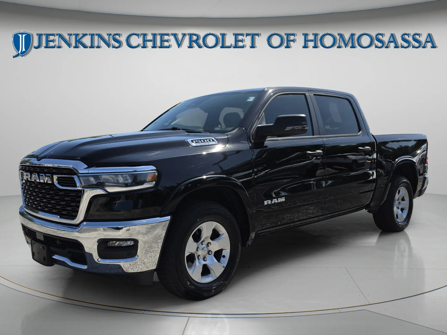 Used 2025 Diamond Black Crystal Pearlcoat Ram Big Horn image 10