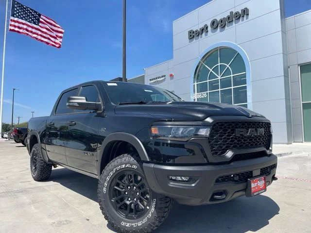 New 2027 Diamond Black Crystal Pearl-Coat Exterior Paint RAM Rebel image 1