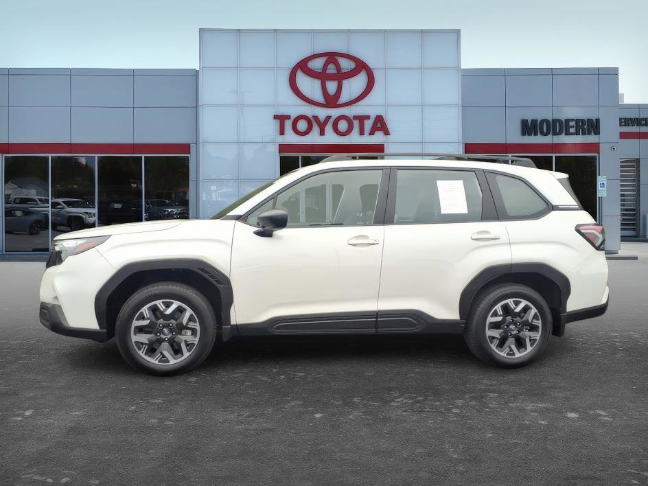 Used 2025 Crystal White Pearl Subaru Base image 2