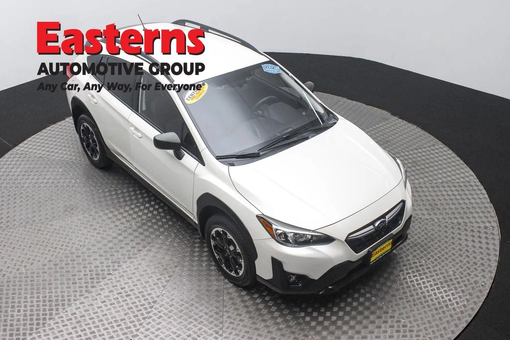 Used 2021 White Subaru Base image 3
