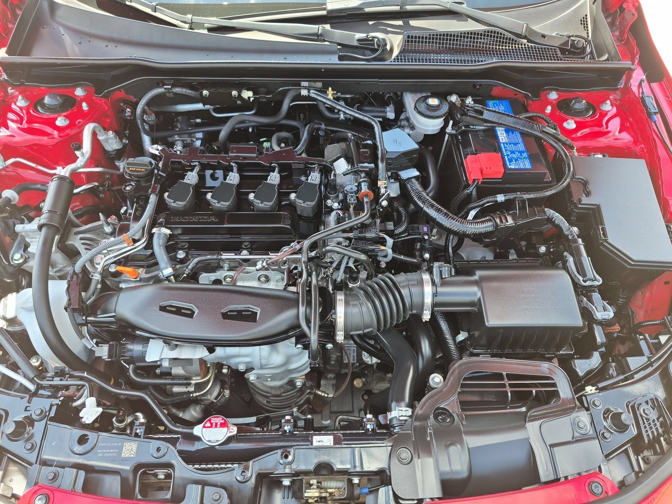 Certified Used 2023 Rallye Red Honda Sport Touring Hatchback image 33