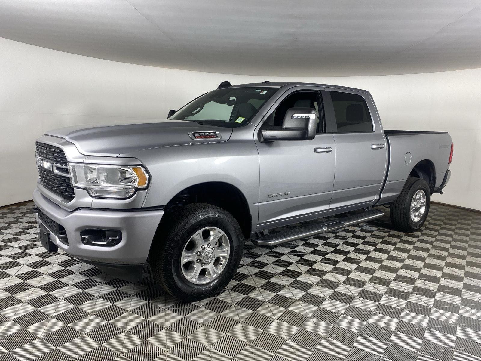 Used 2024 Billet Silver Metallic Clearcoat Ram Big Horn image 3