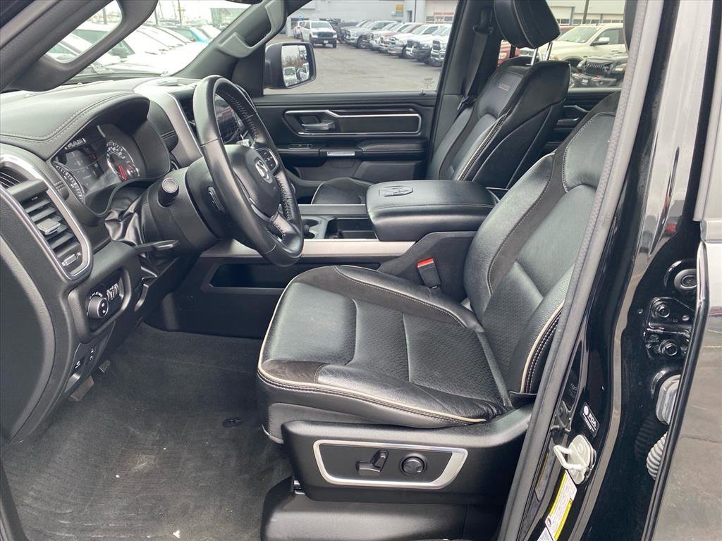 Used 2023 Diamond Black Crystal Pearlcoat Ram Laramie image 9