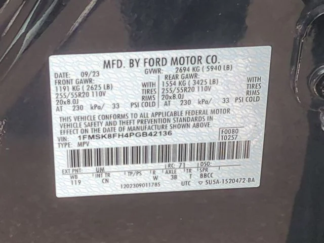 Used 2023 Black Ford Limited image 38