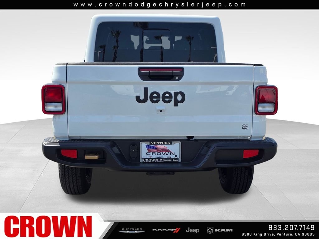 New 2026 Bright White Clear-Coat Exterior Paint Jeep 85th Anniversary Edition image 6