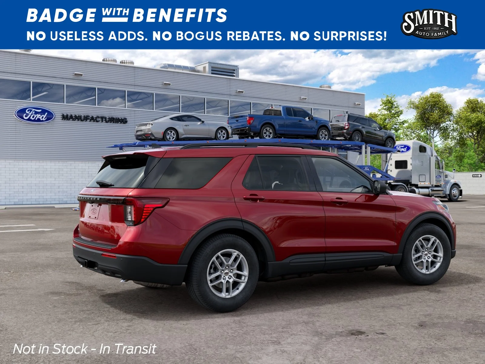 New 2027 Ruby Red Metallic Tinted Clearcoat Ford Active image 7
