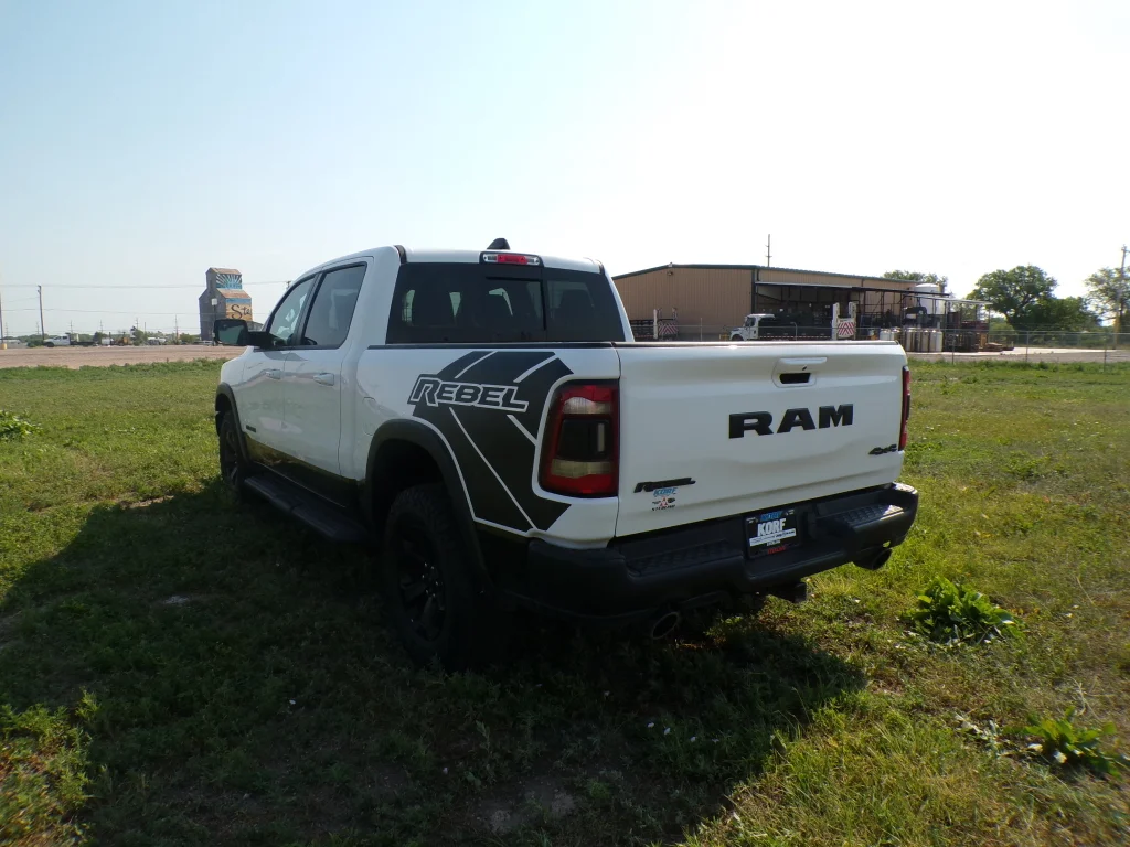 Used 2021 Bright White Clearcoat Ram Rebel image 7