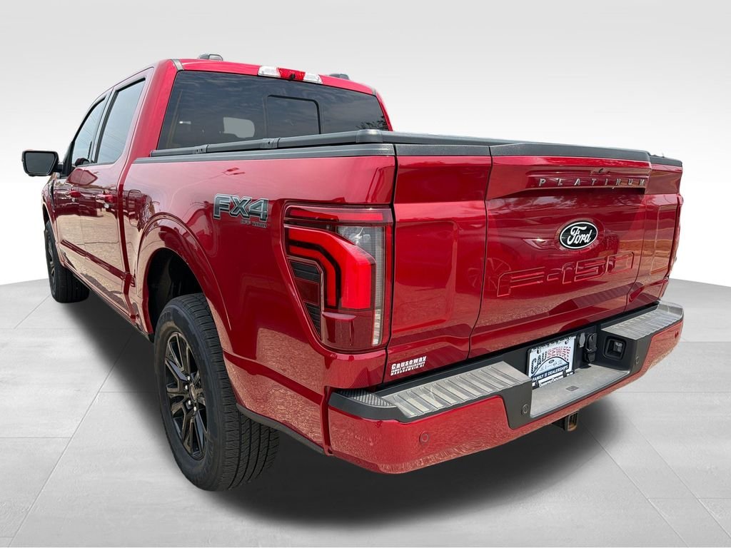 Used 2024 Red Ford Platinum image 2