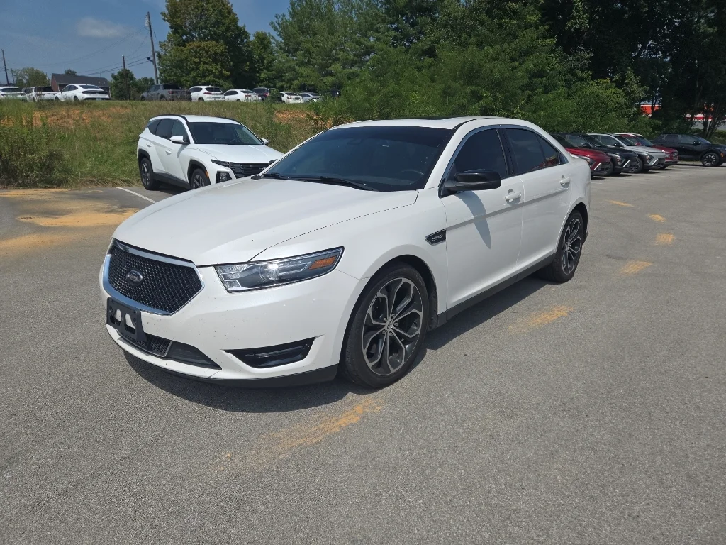 Used 2017 White Platinum Metallic Tri-Coat Ford SHO image 7