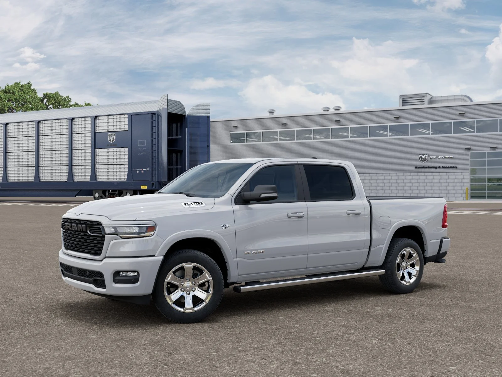 New 2026 Bright White Clearcoat RAM Big Horn/Lone Star image 1