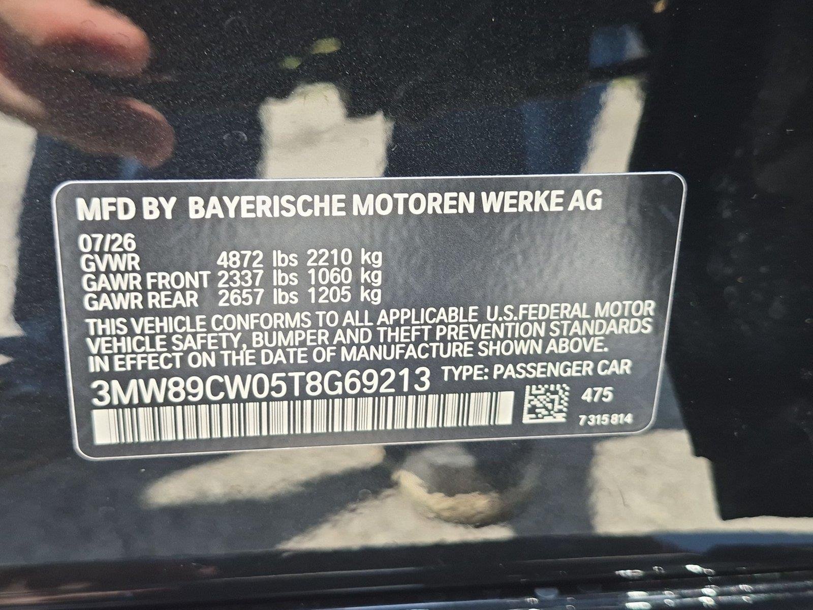 New 2026 Black Sapphire Metallic BMW 330i NA xDrive image 41