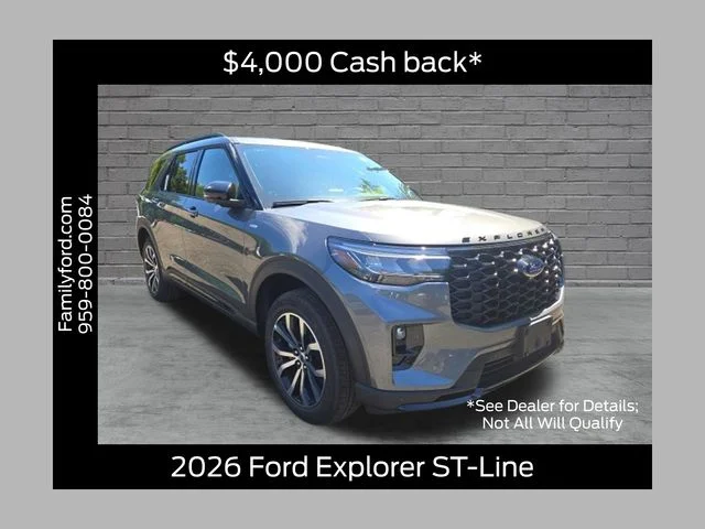 New 2026 Carbonized Gray Metallic Ford ST-Line image 1