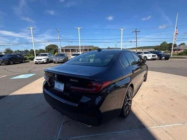 Certified Used 2023 Black BMW 540i xDrive image 5