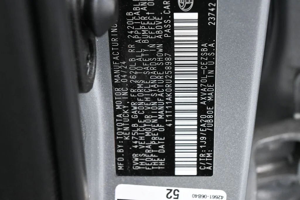 Used 2024 Celestial Silver Metallic Toyota SE image 16