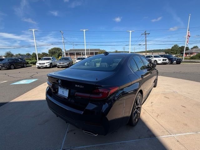 Certified Used 2023 Black BMW 540i xDrive image 5