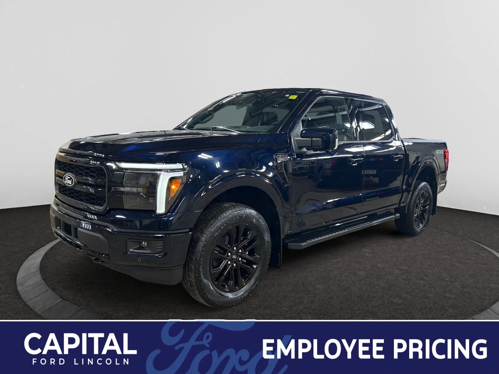 New 2026 Antimatter Blue Metallic Ford Lariat image 1