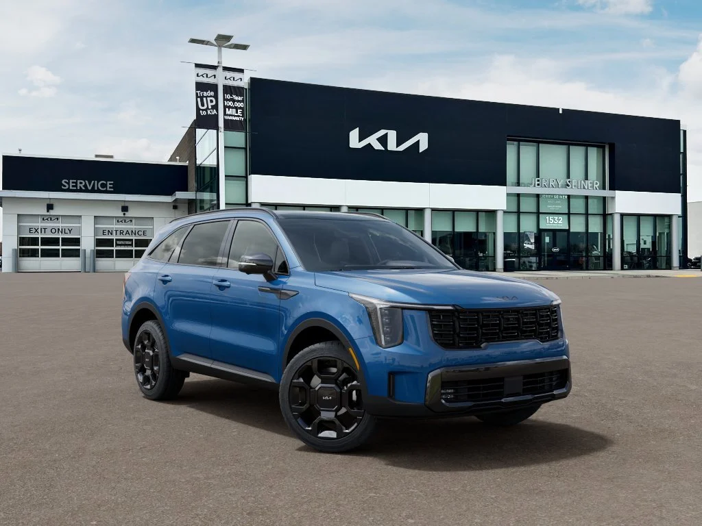 New 2026 Mineral Blue Kia X-Line SX Prestige AWD image 8