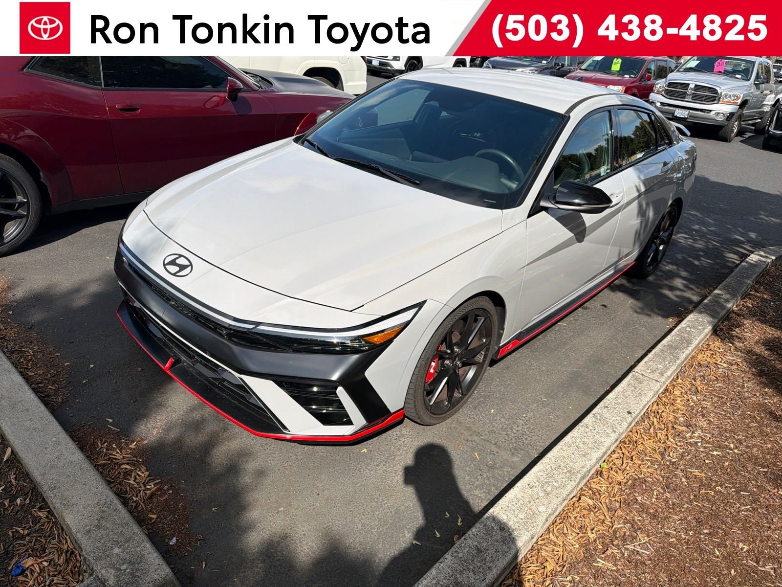 Used 2025 Cyber Gray Hyundai Base image 1