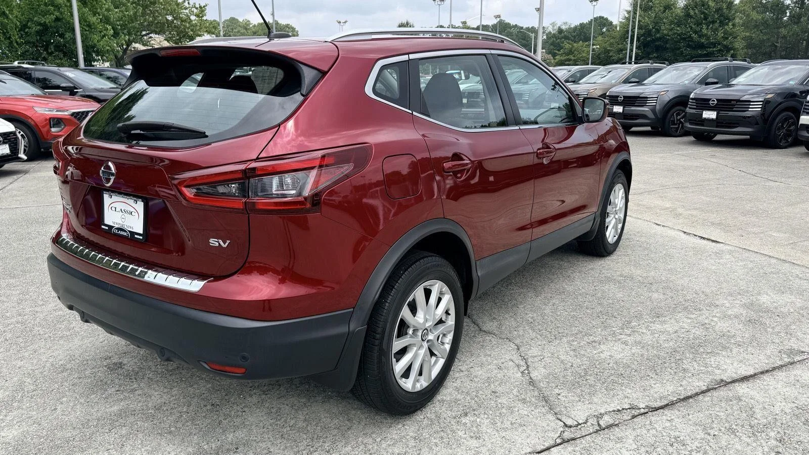 Used 2021 Scarlet Ember Tintcoat Nissan SV image 20