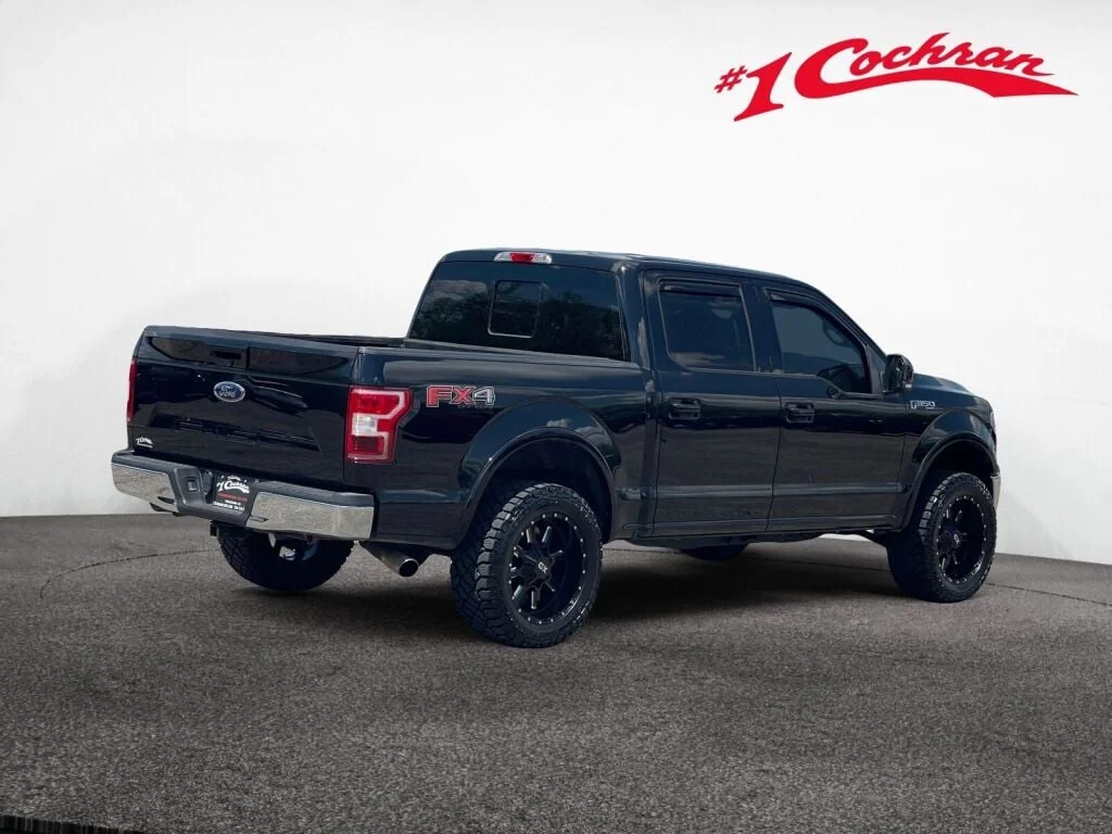 Used 2018 Shadow Black Ford LARIAT image 24