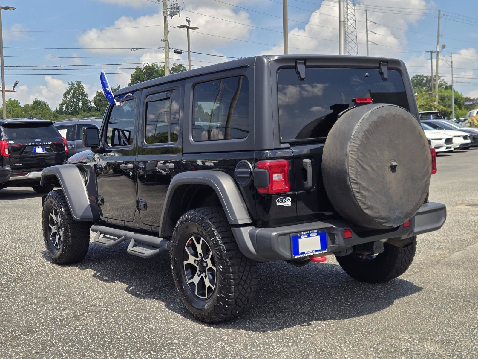 Used 2020 Black Clearcoat Jeep Unlimited Rubicon image 10