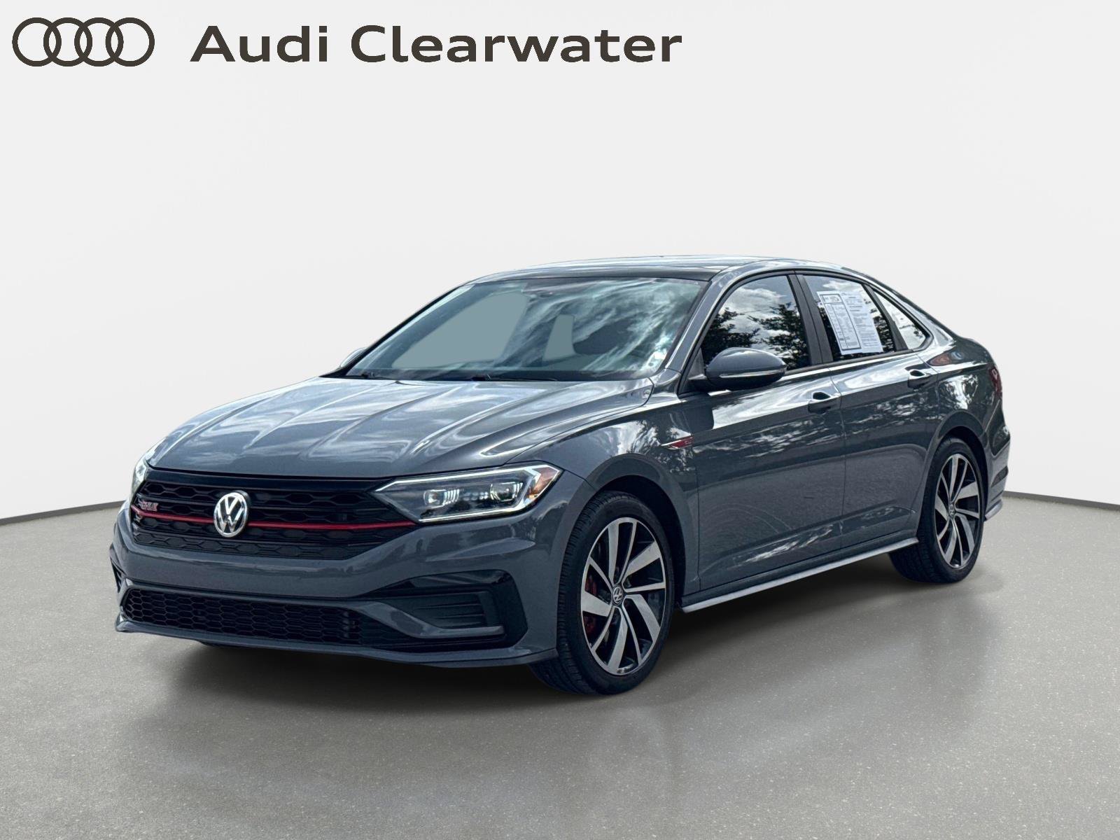 Used 2019 Platinum Gray Metallic Volkswagen R-Line image 1