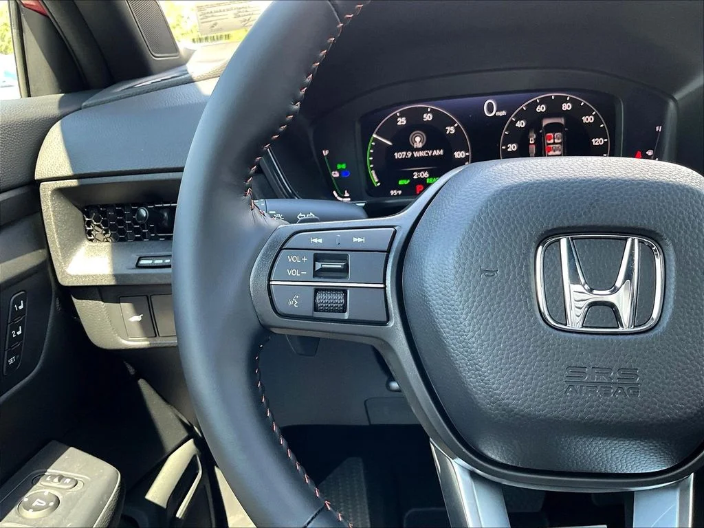 New 2026 Radiant Red Metallic Honda AWD Sport-L Hybrid image 12